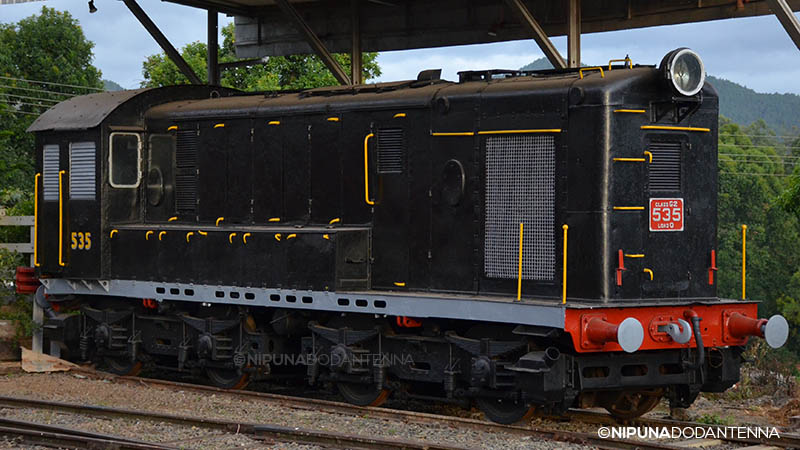 Locomotive Class G2 535 at Bandarawela Pix by Nipuna Dodantenna